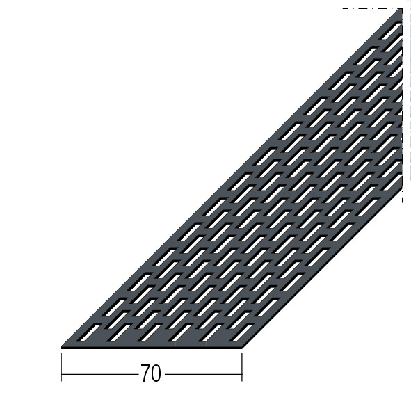 Alu ventilacijska traka