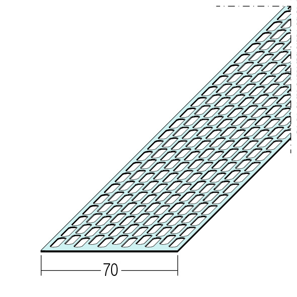 Ventilacijske trake ovalne perforacije
